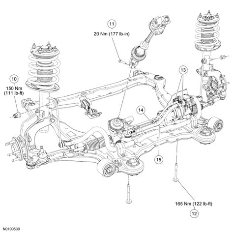 Ford Taurus Service Manual Power Steering Steering System Chassis