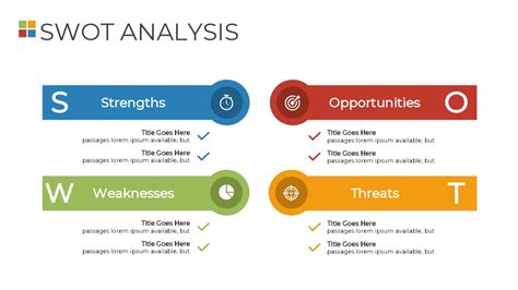 Swot Diagram With Swot And Swot Google Slide Theme And Powerpoint