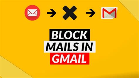 How To Block Mails In Gmail Account 2019 How To Block Spam Email On
