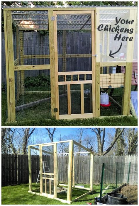 Diy chicken coop with run tutorial (detailed guide & free plan). 10 Free Chicken Run Plans! Step by Step And Very Detailed ...