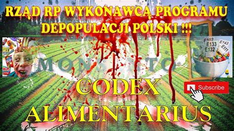 See the best & latest codex alimentarius haccp guidelines pdf on iscoupon.com. Codex Alimentarius - ZLECENIE NA DEPOPULACJĘ! - YouTube