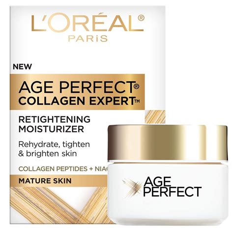 l oreal paris age perfect collagen expert anti aging day face moisturizer am collagen peptides