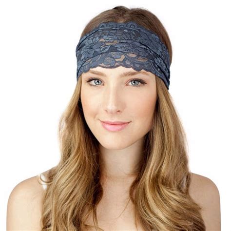 Buy 2018 Women Fashion Lace Headband Ladies Bohemian Hair Accessories Headwrap