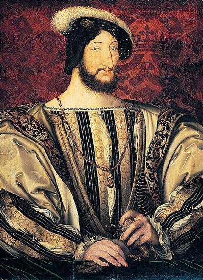 Francis I Of France Jean Clouet Open Picture Usa Oil Painting Reproductions