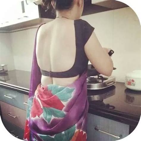 Thecrzindian🔞💋214k💋 On Twitter Bhabhi Saree Backlessdress