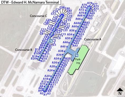 29 Map Of Detroit Airports Online Map Around The World