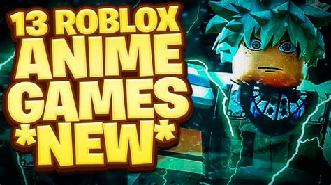 Top 13 Roblox Anime Games That Are New Youtube