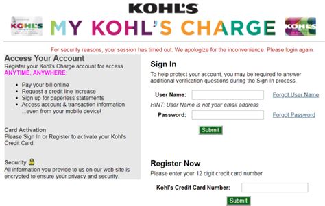 So you are required to pay your credit card bill within the period of billing cycle. MyKohlsCharge: Kohls Credit Card Login at www ...