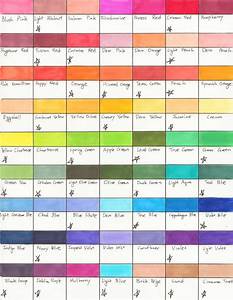 Prismacolor Color Chart I By Saintarsenic On Deviantart