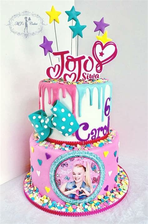 Jojo Siwa Themed Birthday Cake My Passion And Creations In 2019