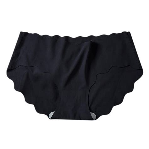 womens seamless panties ice silk hipster underwear breathable briefs