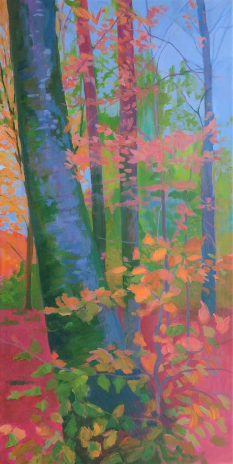 Autumn In The Forest Painting By Karen Kruse Saatchi Art