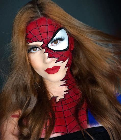 Creepy Spider Makeup For Halloween 2020 The Glossychic Crazy