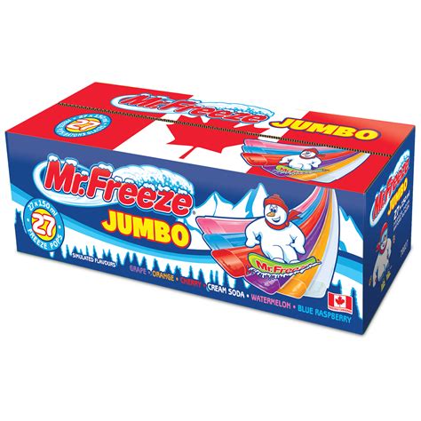 The Classic Mr Freeze Jumbo Pops Kisko Products