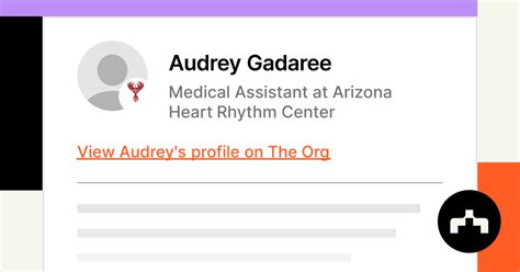 Audrey Gadaree Medical Assistant At Arizona Heart Rhythm Center The Org