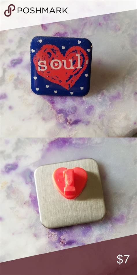 Soul Pin Soul Pin With Cute Heart Backing Accessories Cute Heart Pin