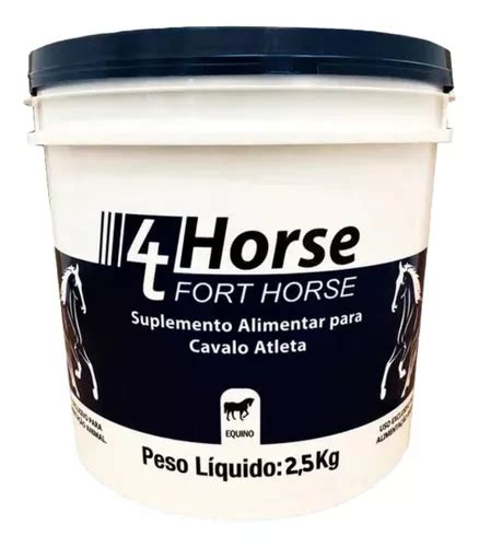 Fort Horse 25 Kg Suplemento Muscular P Cavalos Univittá Frete Grátis