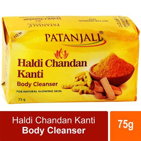 Buy Patanjali Somya Haldi Chandan Kanti Body Cleanser Soap Gm Tube