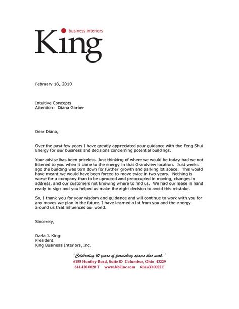 business letter  reference template king business