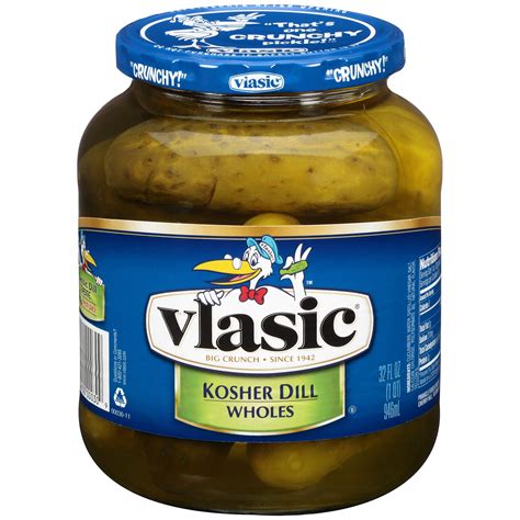 Vlasic Kosher Dill Whole Pickles 32 Oz