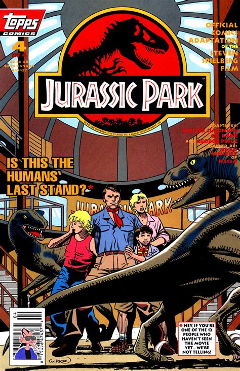 Read Online Jurassic Park 1993 Comic Issue 4