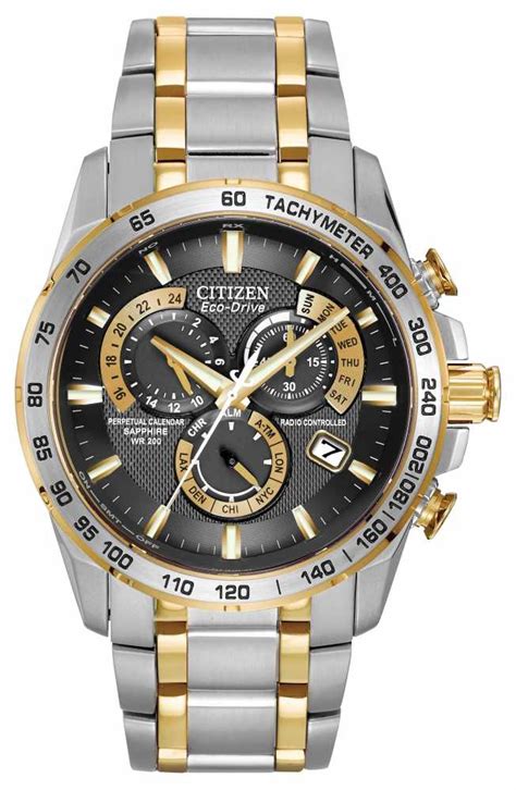 It was the then mayor of tokyo, mr. Citizen Radio Controlled Perpetual Watch AT4004-52E