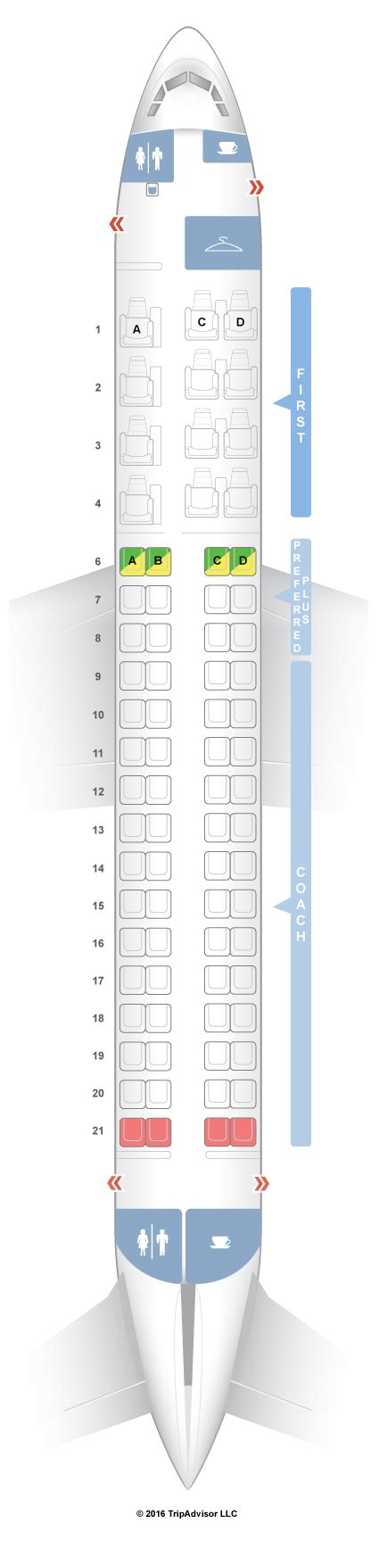 Embraer 175 Seat Map Alaska Two Birds Home