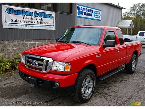 2006 Ford Ranger Xlt Supercab 4x4 In Torch Red Photo 4 A76170