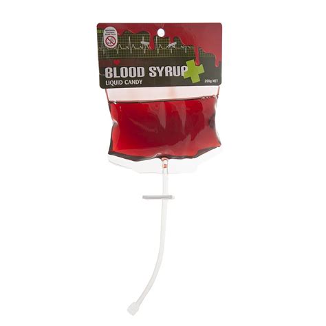 Liquid Candy Blood Bag 120ml Candy Bar Sydney