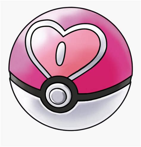 Pokeball Clipart Heart Pokemon Love Ball Png Free Transparent