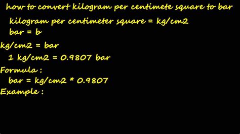 You can check the steam tables and see that in the lower values for pressure, the enthalpy values vary a lot more than the higher. how to convert kg/cm2 to bar - pressure converter - YouTube