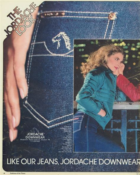 1981 Jordache Jeans Denim Vintage Advertisement