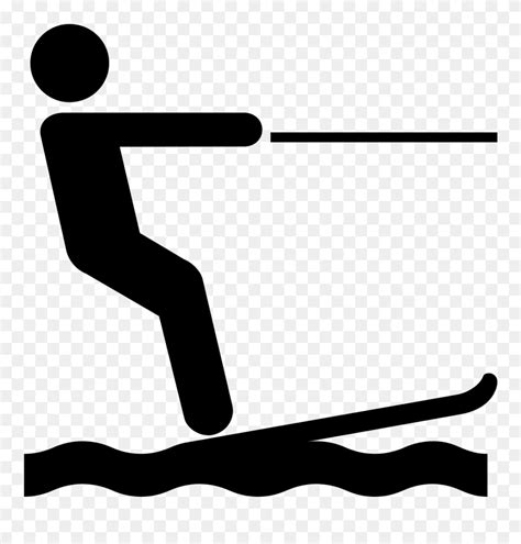 Clip Art Water Ski Png Download 5526039 Pinclipart