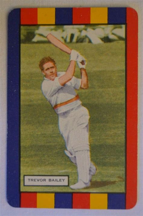 1953 Vintage Coles Cricket Card English Cricketers Etsy