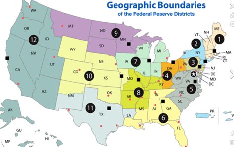 Federal reserve bank of new york buffalo branch (closed). Federal Reserve Districts Map