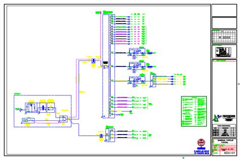 Genera Unifilar Diagram Dwg Block For Autocad • Designscad