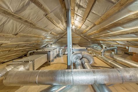 Whole House Air Ventilation And Cleaning System Ventilation Pipes In