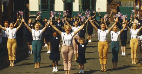 The D Day Darlings Perform ‘bless ‘em All In A Small British Town