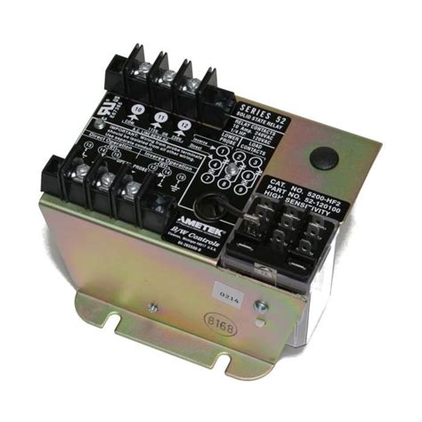 Ametek Bw Controls 5200 Series High Sensitivity Solid State Liquid