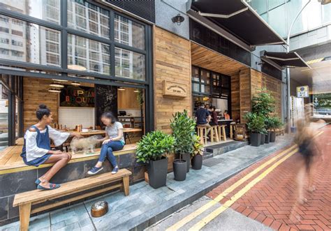 50+ relaxing outdoor cafe design ideas to inspire you. This new coffee shop in Hong Kong is designed to interact ...