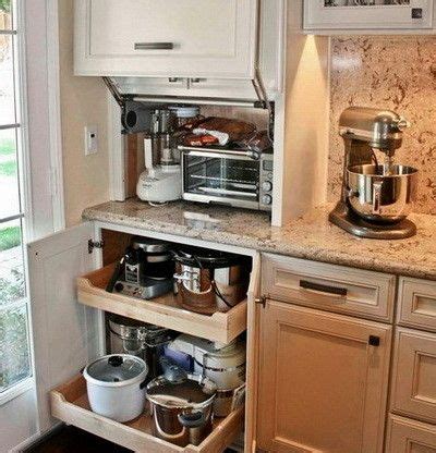 Appliance Storage Ideas For Smaller Kitchens Small Kitchen Storage Small Kitchen Appliance