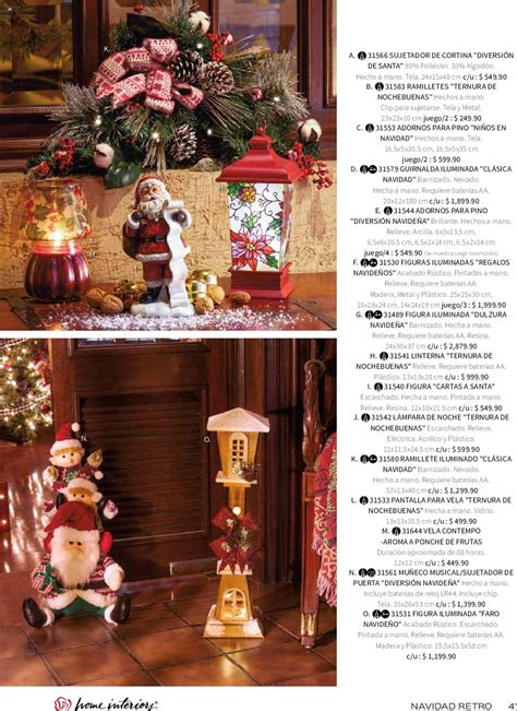 Catalogo Home Interiors Navidad 2020