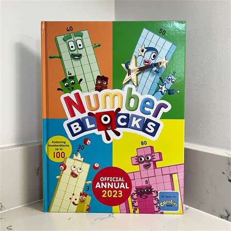 Numberblocks 2023 Annual With Games Maths Puzzles And Etsy Australia