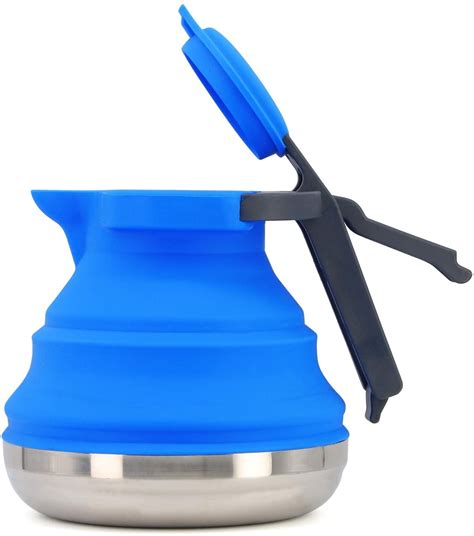 Collapsible Light Camping Kettle For Hiking Travel And Outdoor Use
