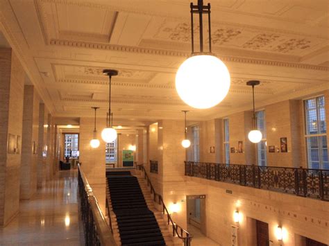 Interior Of The Senate House In London Designed By Charles Holden 1932