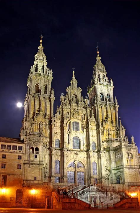 Santiago De Compostela Cathedral Wondermondo