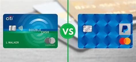 Citi Double Cash Vs Paypal Cashback Mastercard Top Cash Back Credit