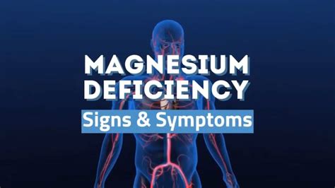 12 signs and symptoms of magnesium deficiency explained magnesium benefits magnesium