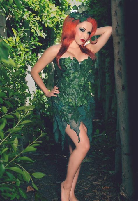 Ashley Marie As Poison Ivy Poison Ivy Costumes Ivy Costume Poison