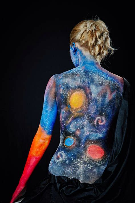 My Space Inspired Body Paint Celestial Body Paint Pinterest Body